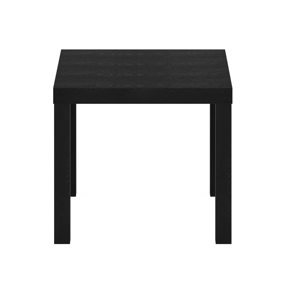 Furinno Classic Homey Square Side Table, Black. Picture 2