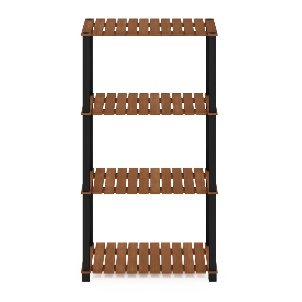 Pangkor 4-Tier Turn-N-Tube Indoor Outdoor Plant Shelf Wood Stand. Picture 2