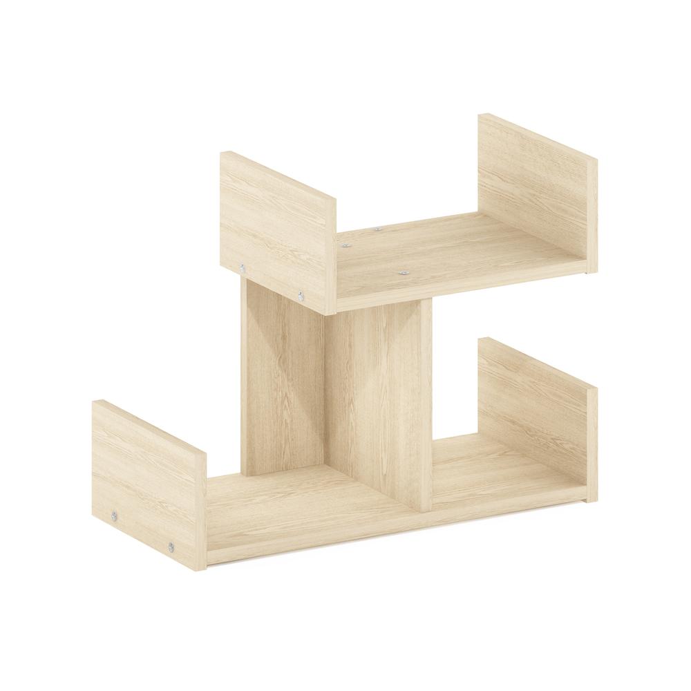 Wooden Desktop Bookshelf Storage Organizer,. Picture 1