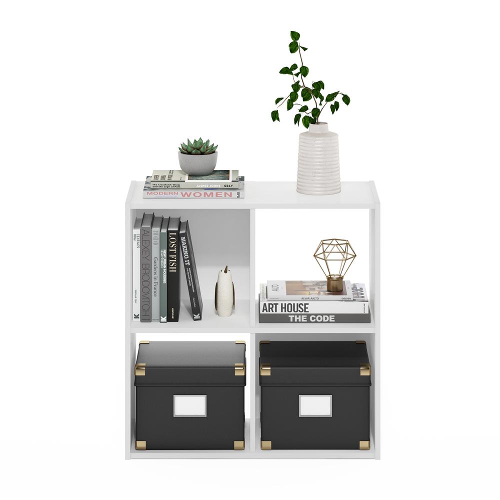 Cubic Storage Cabinet, 2x2, White. Picture 4