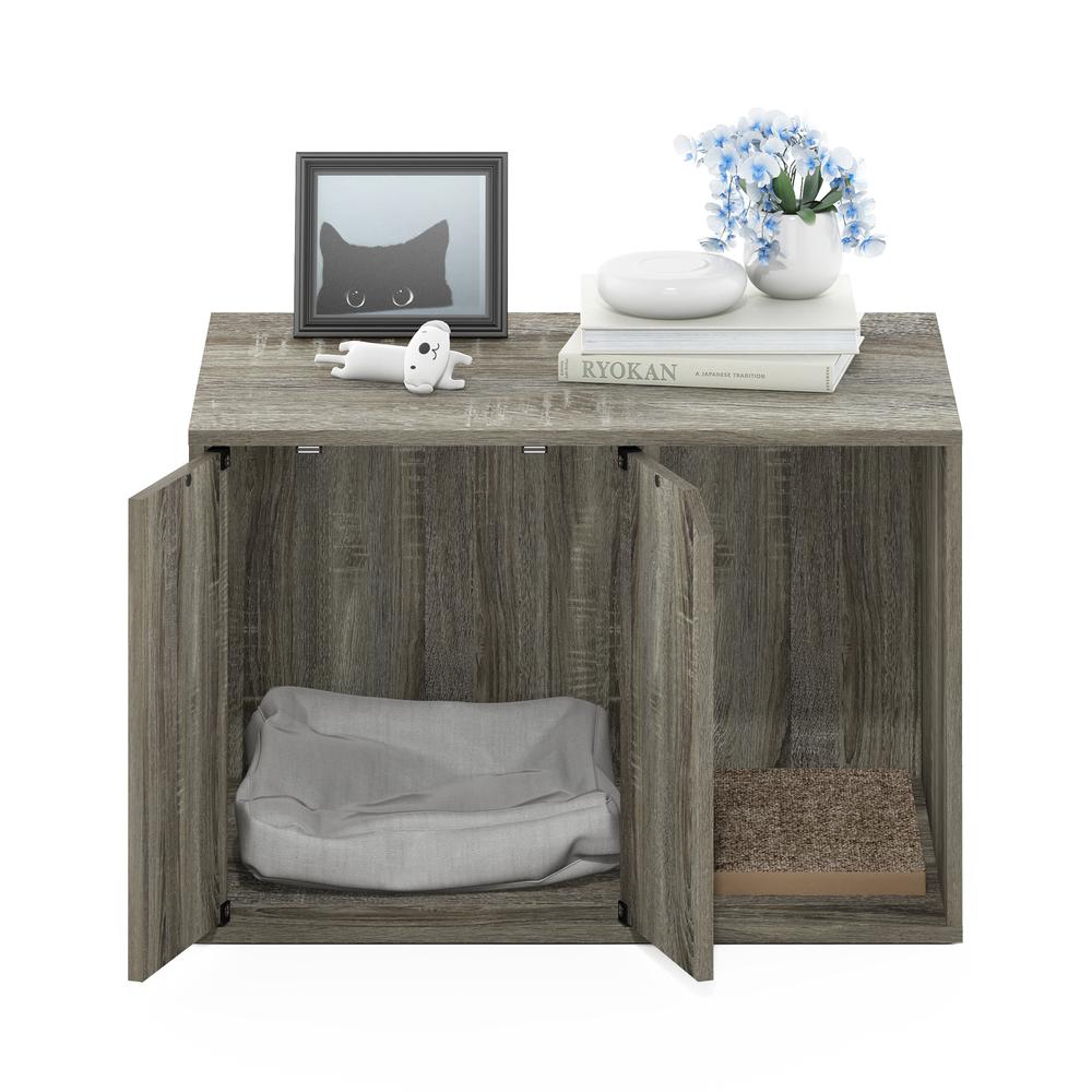 Peli Small Litter Box Enclosure, French Oak Grey. Picture 5