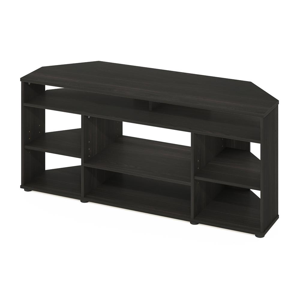 Jensen Corner TV Stand TV up to 55 Inches, Espresso. Picture 3