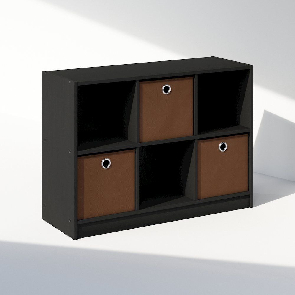 Cubic Multipurpose Clothing & Closet Storage Organizer Shelf with Bin Drawers. Picture 1