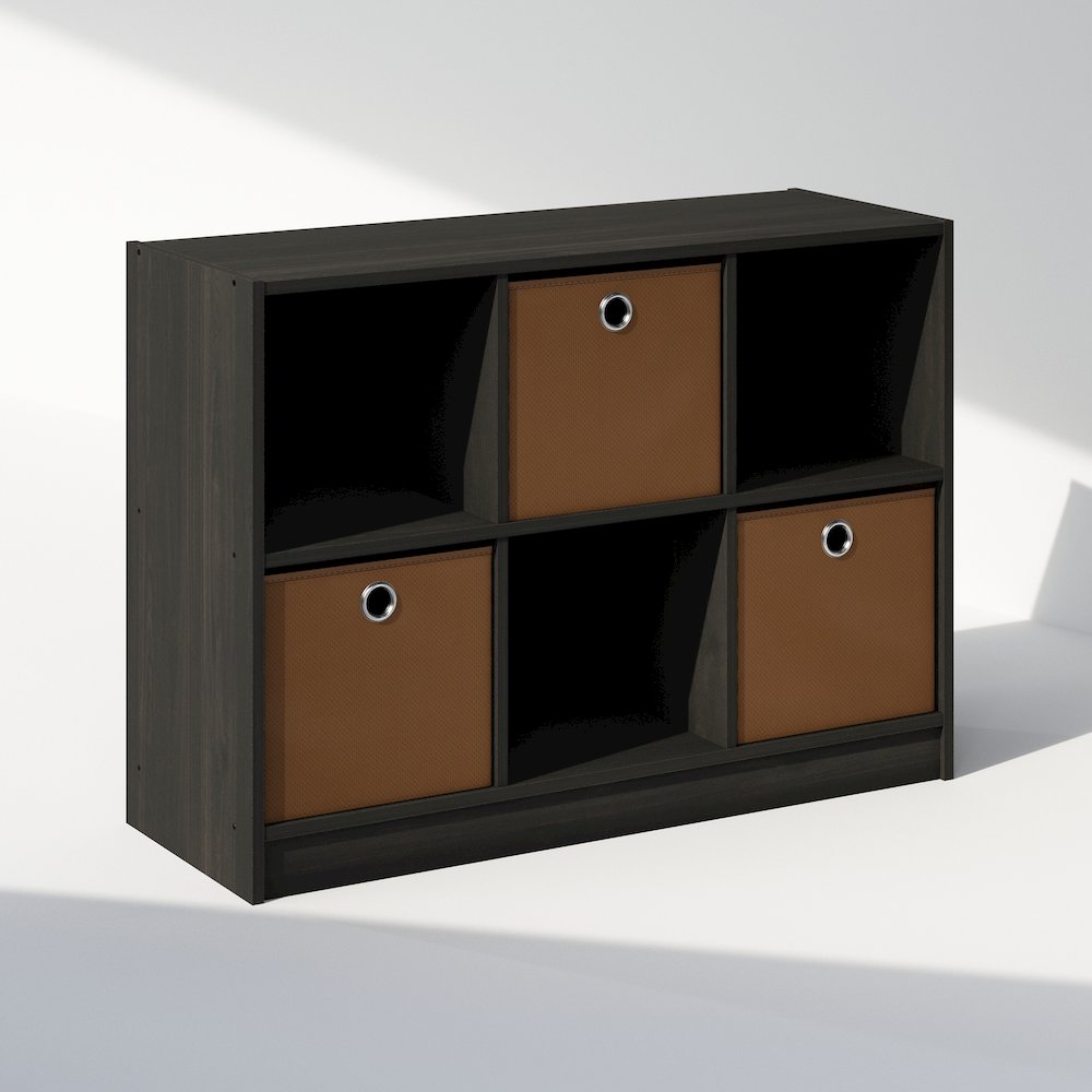 Cubic Multipurpose Clothing & Closet Storage Organizer Shelf with Bin Drawers. Picture 1