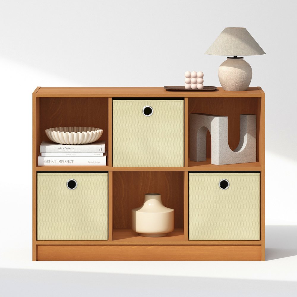 Cubic Multipurpose Clothing & Closet Storage Organizer Shelf with Bin Drawers. Picture 5