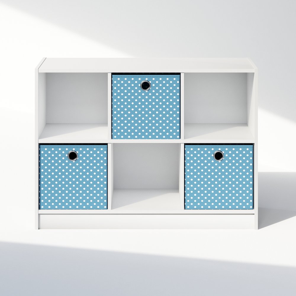 Cubic Multipurpose Clothing & Closet Storage Organizer Shelf with Bin Drawers. Picture 3