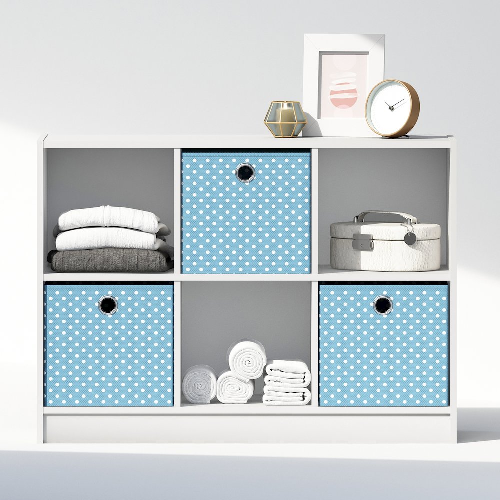 Cubic Multipurpose Clothing & Closet Storage Organizer Shelf with Bin Drawers. Picture 5