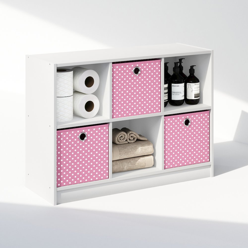 Cubic Multipurpose Clothing & Closet Storage Organizer Shelf with Bin Drawers. Picture 4
