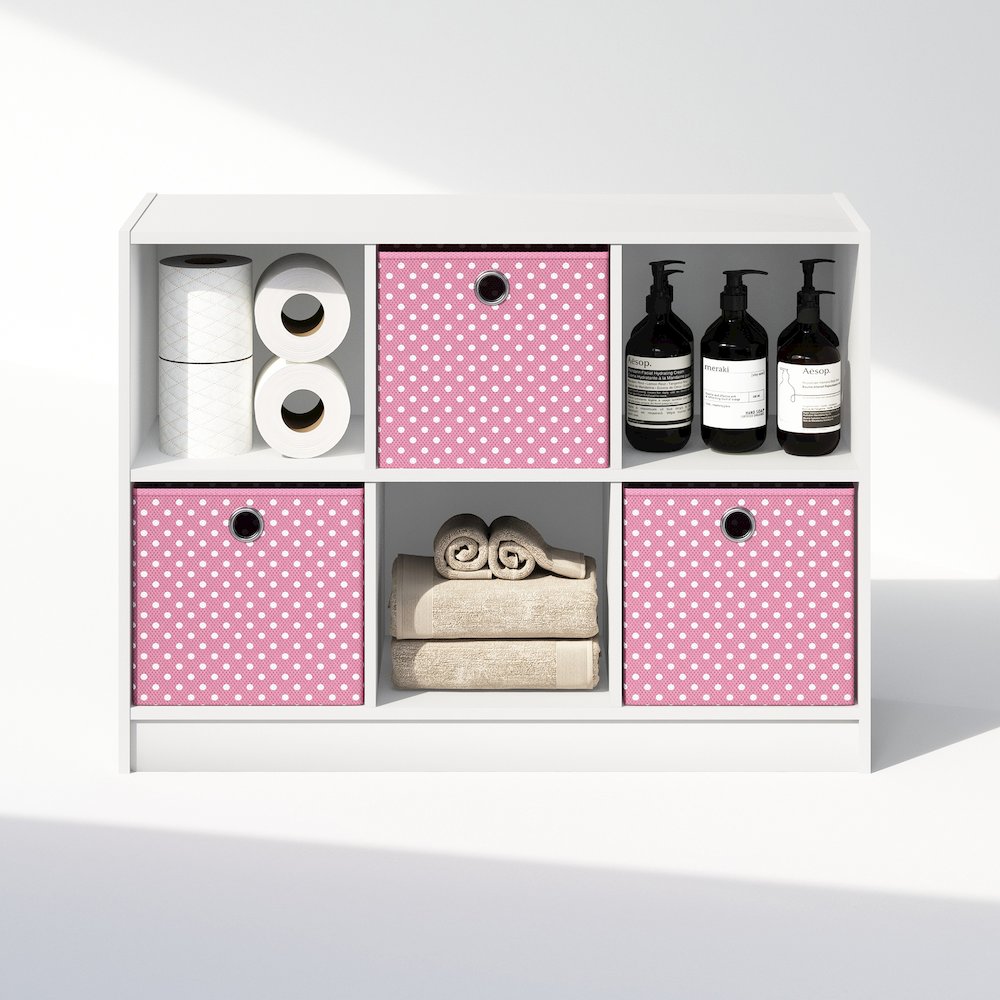 Cubic Multipurpose Clothing & Closet Storage Organizer Shelf with Bin Drawers. Picture 5