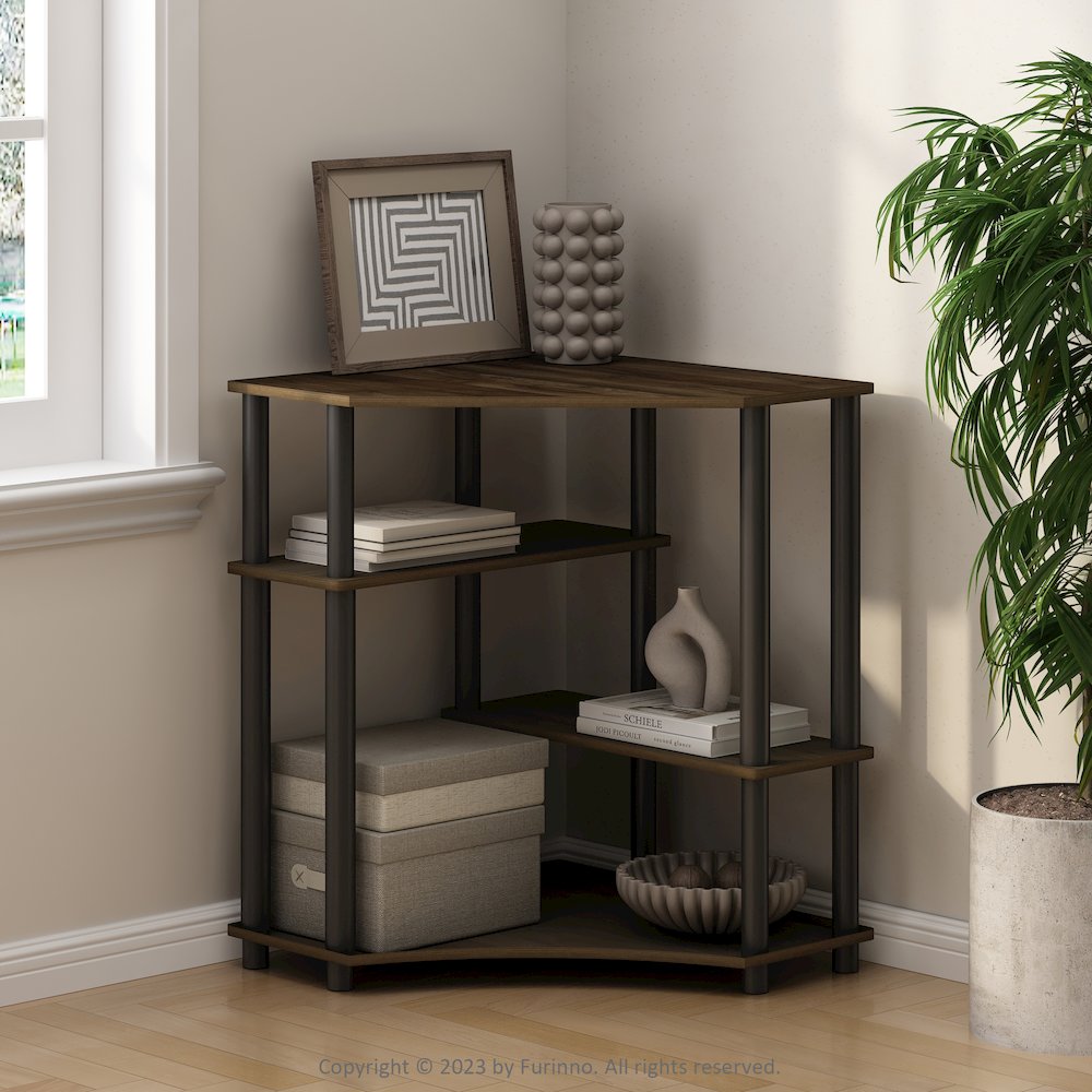 Turn-N-Tube Multipurpose Corner Shelf, Display Rack, Bookshelf. Picture 6