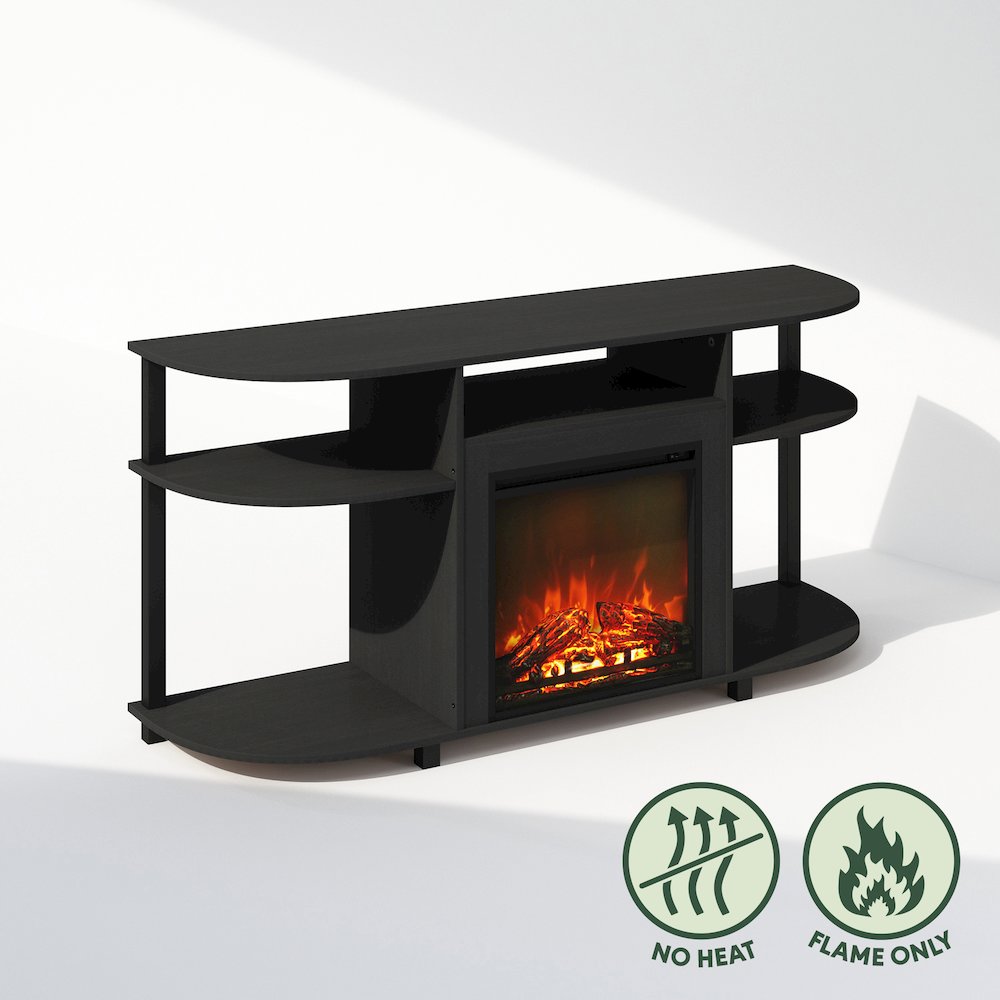 Fireplace TV Stand, Entertainment Center for TV up to 55 Inch. Picture 2
