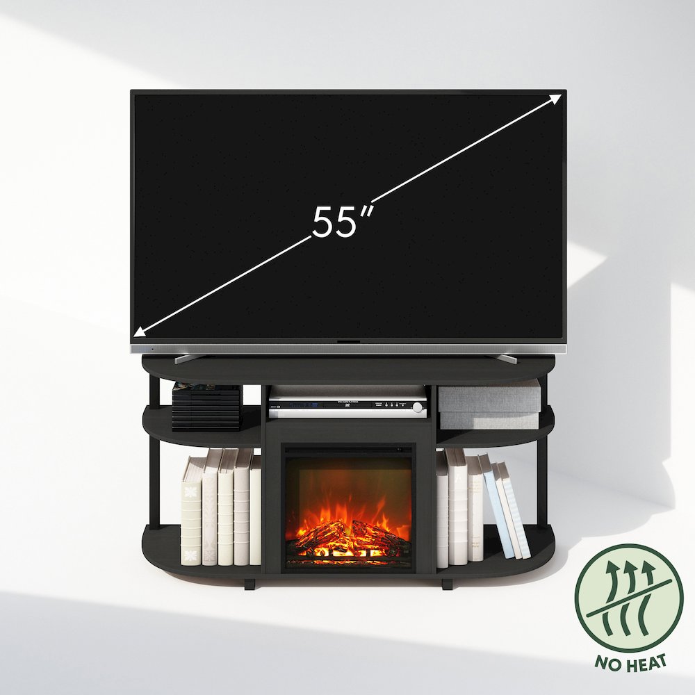 Fireplace TV Stand, Entertainment Center for TV up to 55 Inch. Picture 4