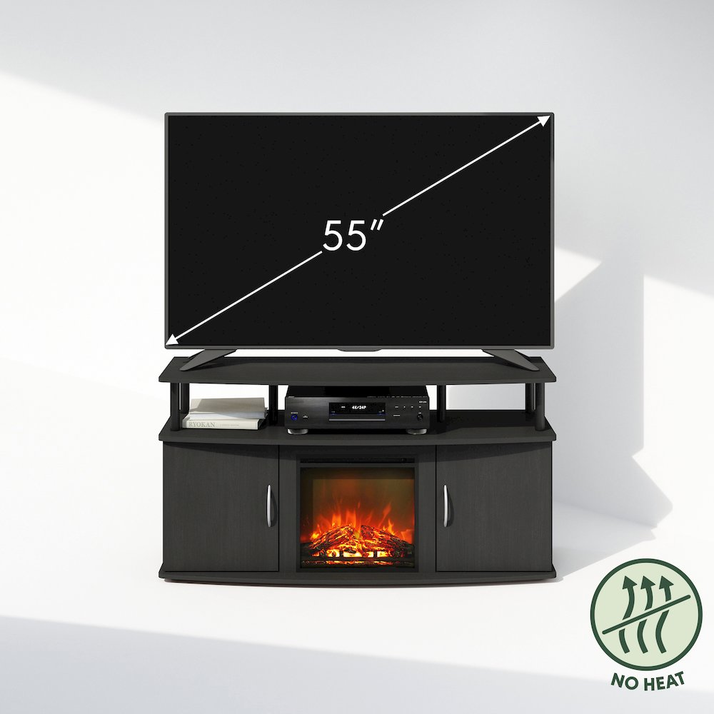 Electric Fireplace TV Stand, Entertainment Center for TV up to 55 Inch. Picture 4