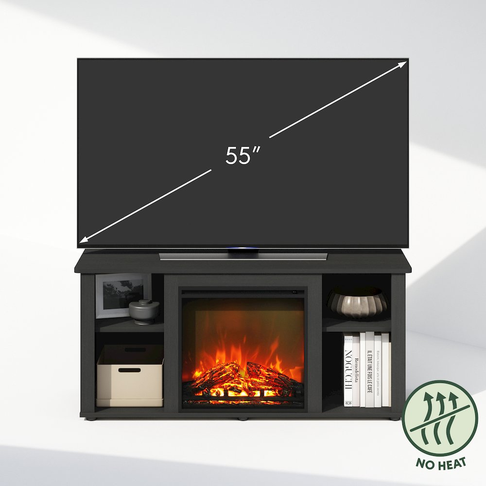 Electric Fireplace TV Stand, Entertainment Center for TV up to 55 Inch. Picture 4