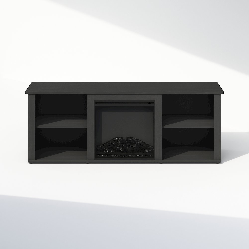 Electric Fireplace TV Stand, Entertainment Center for TV up to 60 Inch. Picture 1