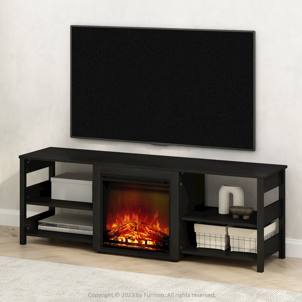 Electric Fireplace TV Stand, Entertainment Center for TV up to 70 Inch. Picture 5