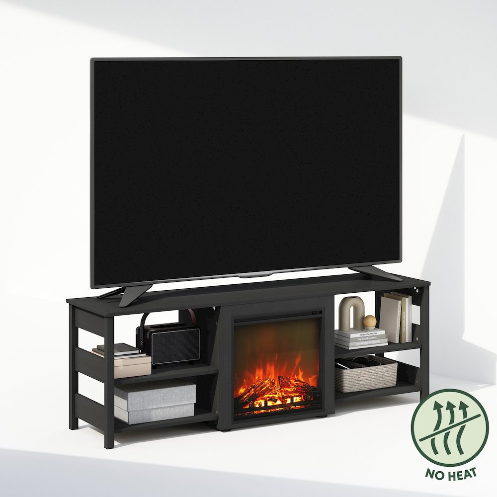 Electric Fireplace TV Stand, Entertainment Center for TV up to 70 Inch. Picture 3