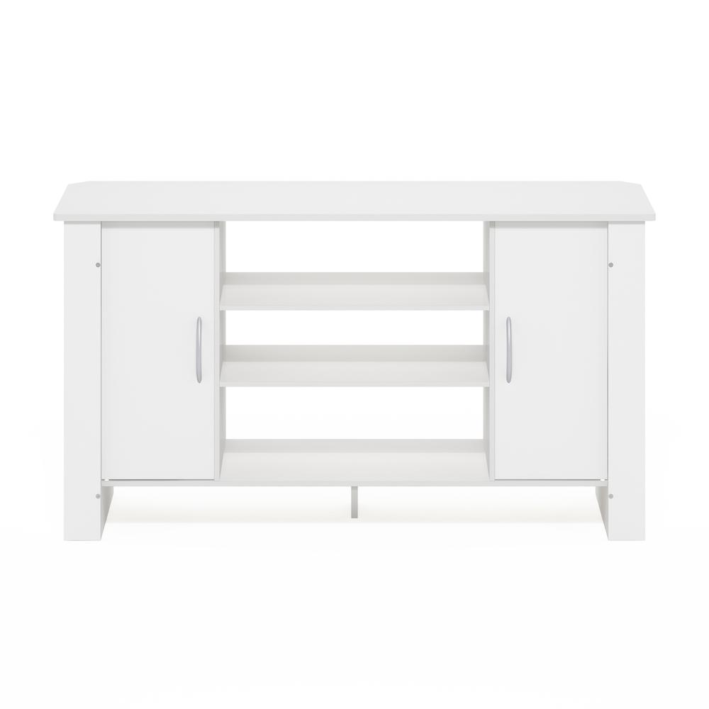 Econ TV Stand Entertainment Center, White. Picture 2