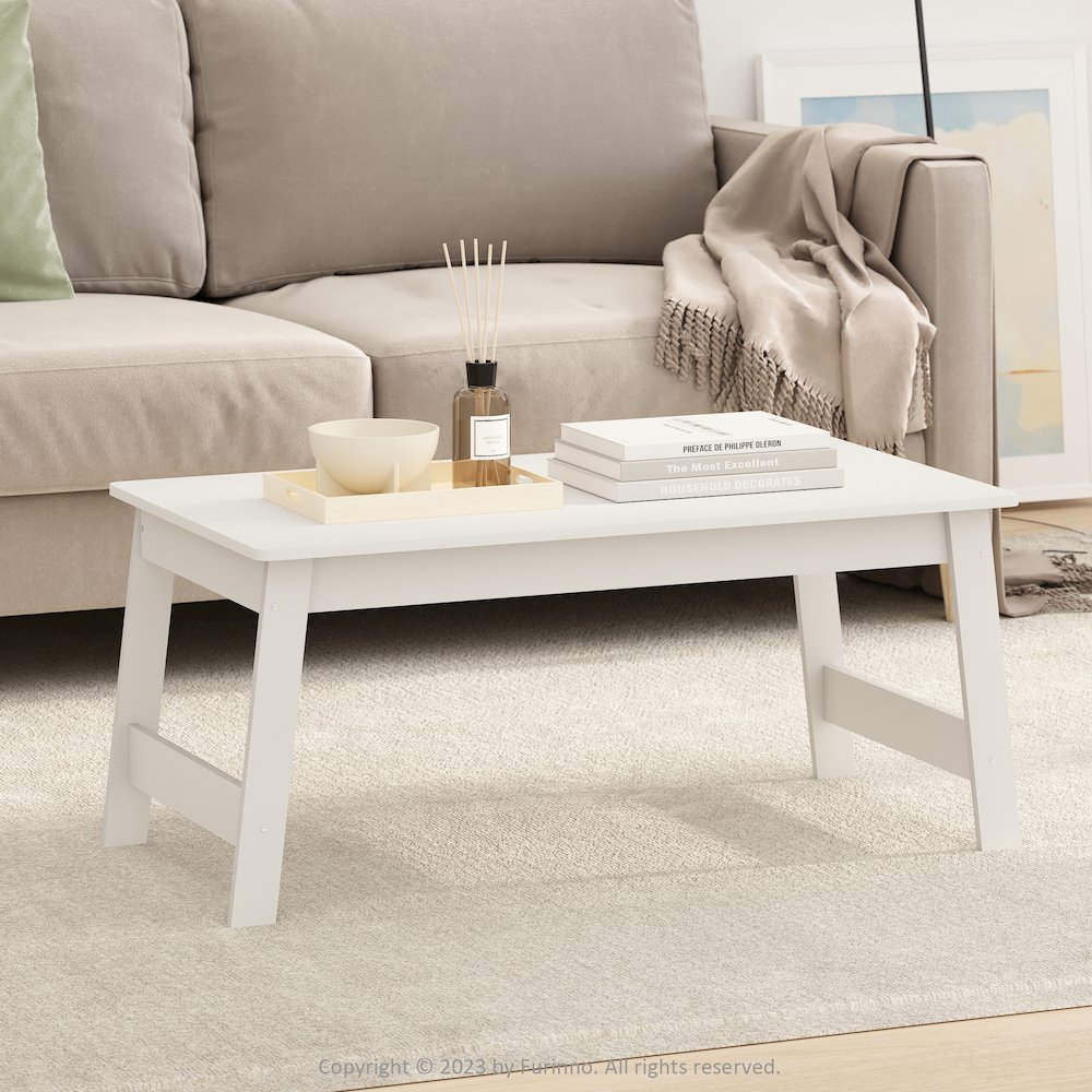 Beginning Coffee Table, White. Picture 5