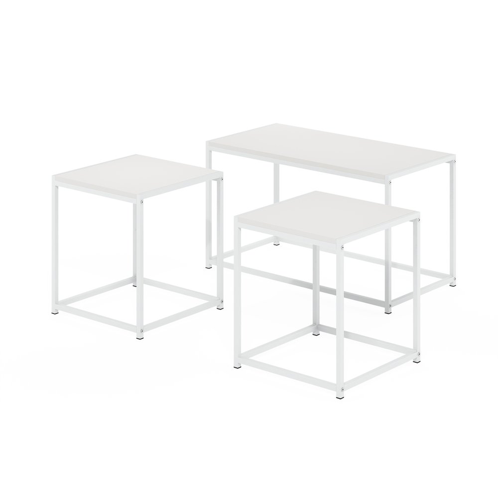 Modern Living Room Table Set with One Coffee Table and Two End Tables. Picture 4