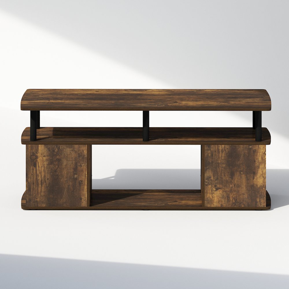 JAYA Utility Design Coffee Table, Amber Pine/Black. Picture 3