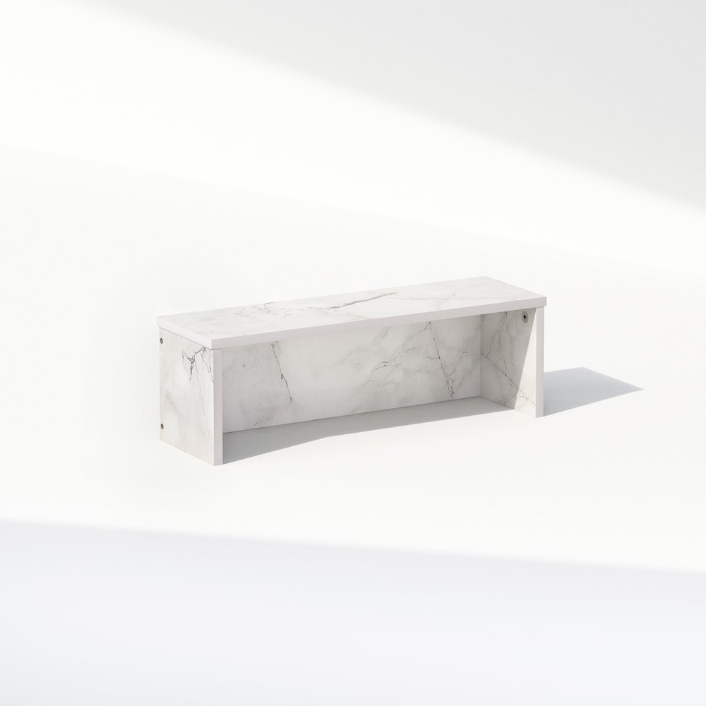 Classic 18-Inch Desk Organizer, Shelf Organizer Storage & Display Stand. Picture 1