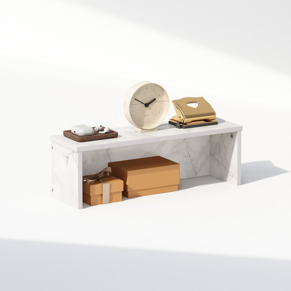 Classic 18-Inch Desk Organizer, Shelf Organizer Storage & Display Stand. Picture 4