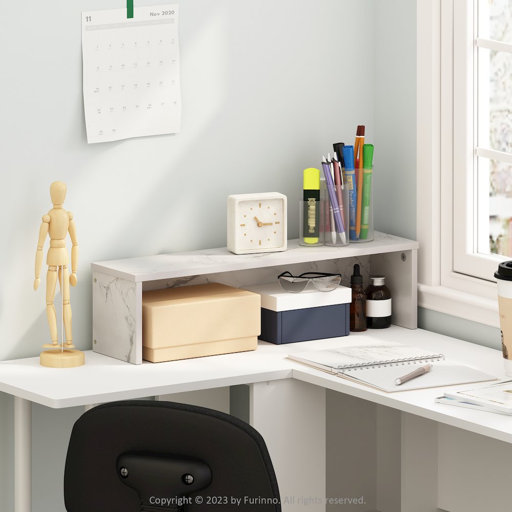 Classic 23-Inch Desk Organizer, Shelf Organizer Storage & Display Stand. Picture 6