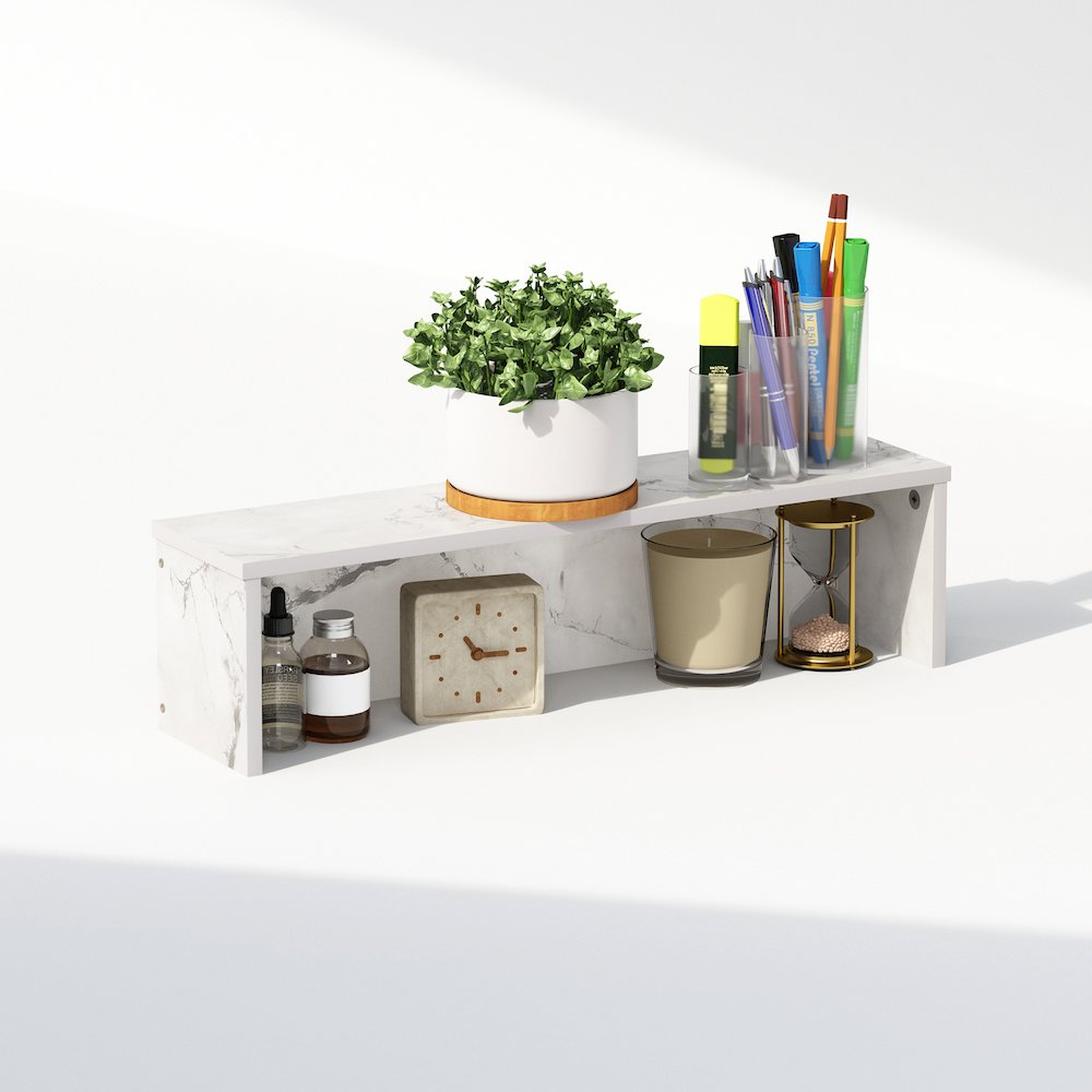 Classic 23-Inch Desk Organizer, Shelf Organizer Storage & Display Stand. Picture 4