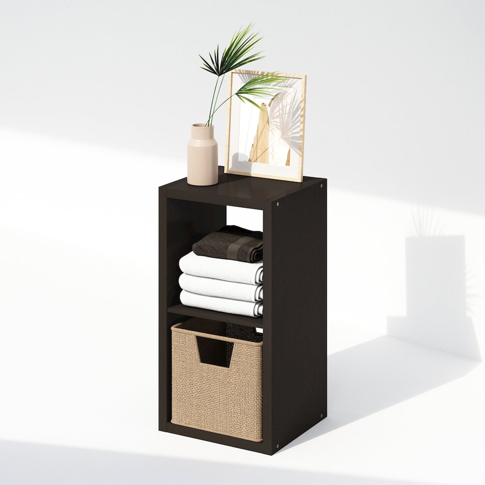 Cubic Open Back Multipurpose Clothing & Closet Storage Organizer Shelf. Picture 4