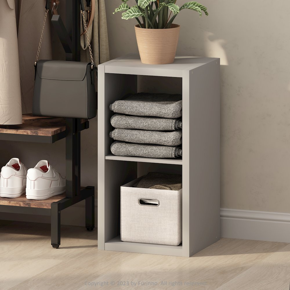 Cubic Open Back Multipurpose Clothing & Closet Storage Organizer Shelf. Picture 6