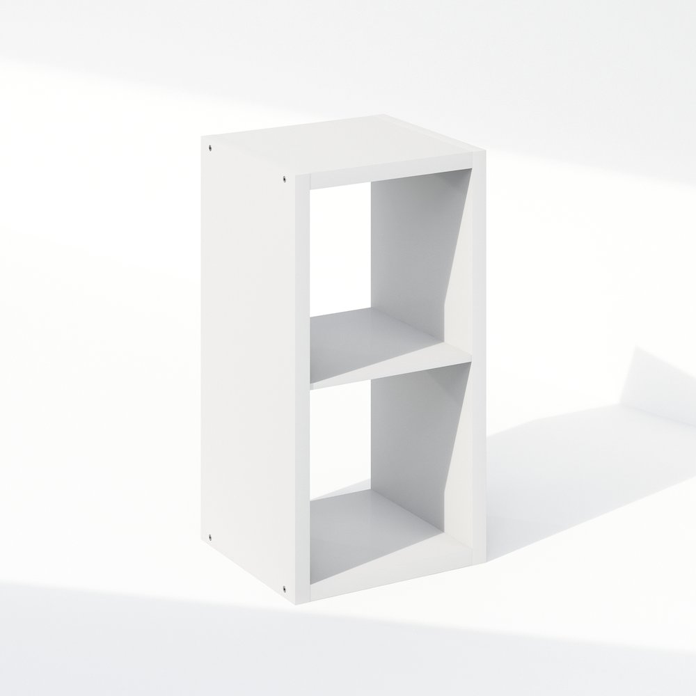 Cubic Open Back Multipurpose Clothing & Closet Storage Organizer Shelf. Picture 1