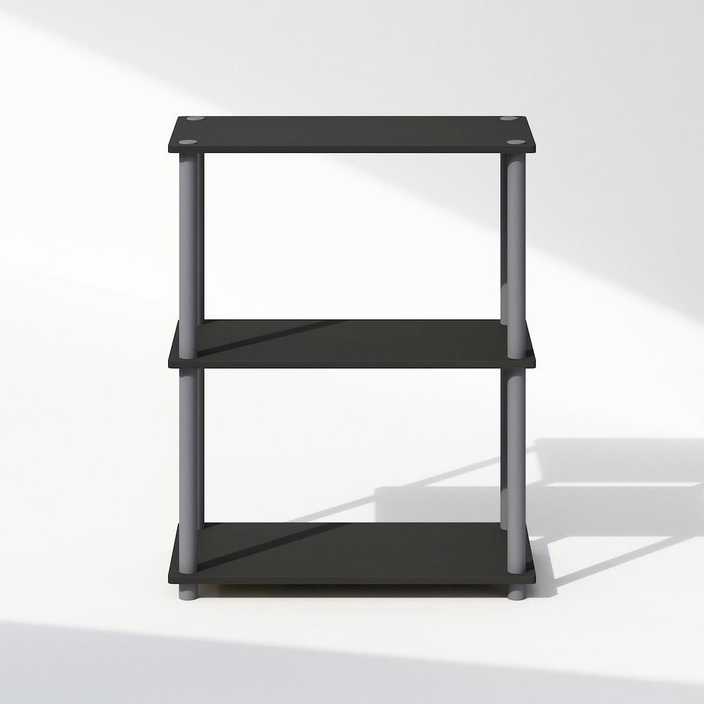 Turn-N-Tube 3-Tier Multipurpose Compact Display Rack, Shelving Unit, Bookcase. Picture 3