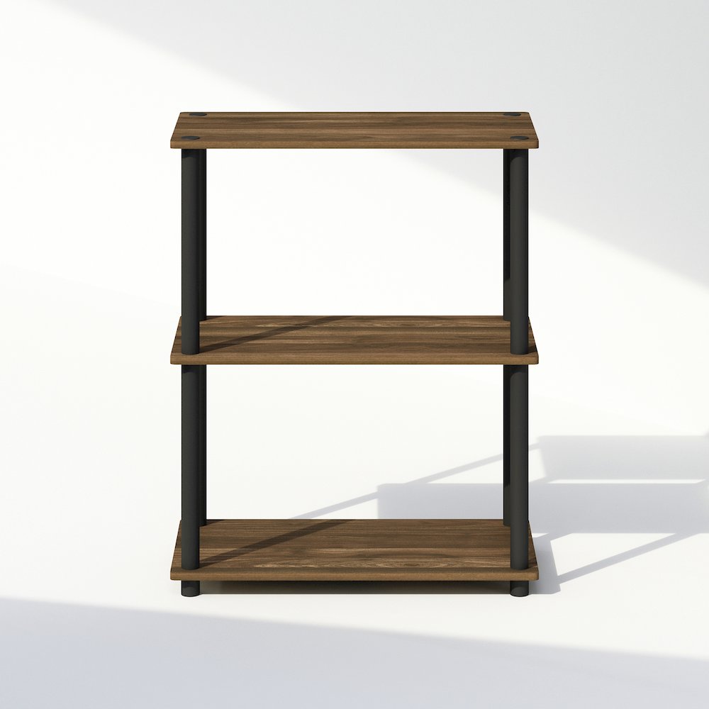 Turn-N-Tube 3-Tier Multipurpose Compact Display Rack, Shelving Unit, Bookcase. Picture 3