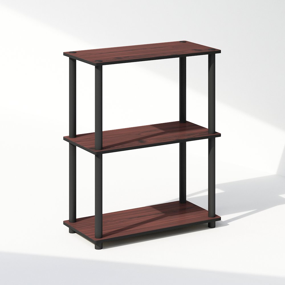 Turn-N-Tube 3-Tier Multipurpose Compact Display Rack, Shelving Unit, Bookcase. Picture 1
