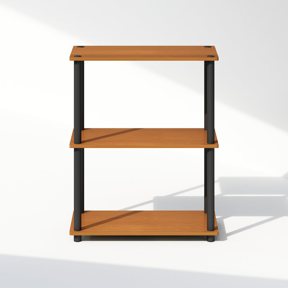 Turn-N-Tube 3-Tier Multipurpose Compact Display Rack, Shelving Unit, Bookcase. Picture 3