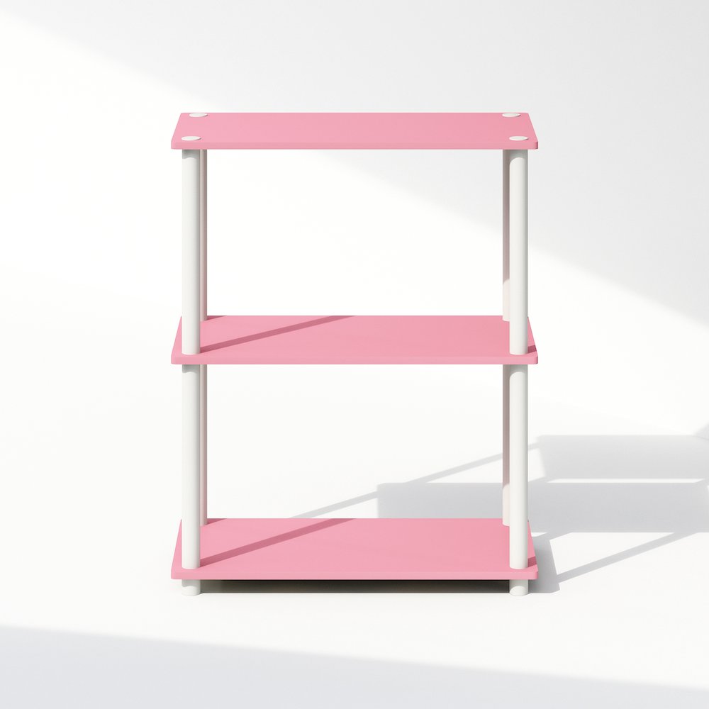 Turn-N-Tube 3-Tier Multipurpose Compact Display Rack, Shelving Unit, Bookcase. Picture 3