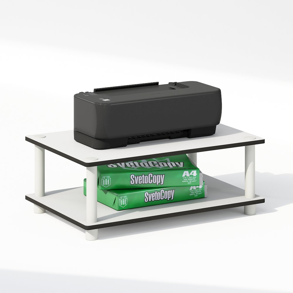 Just 2-Tier Toolless Multipurpose Printer Stand Display Storage Shelf. Picture 4