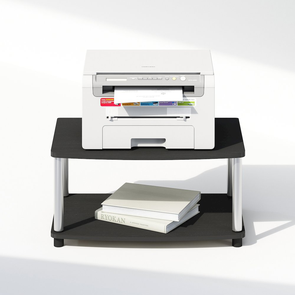 Turn-N-Tube 2-Tier Multipurpose Printer Stand Display & Storage Shelf. Picture 5