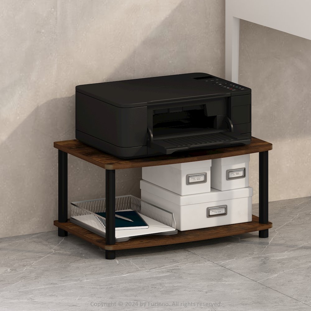 Turn-N-Tube 2-Tier Multipurpose Printer Stand Display & Storage Shelf. Picture 6
