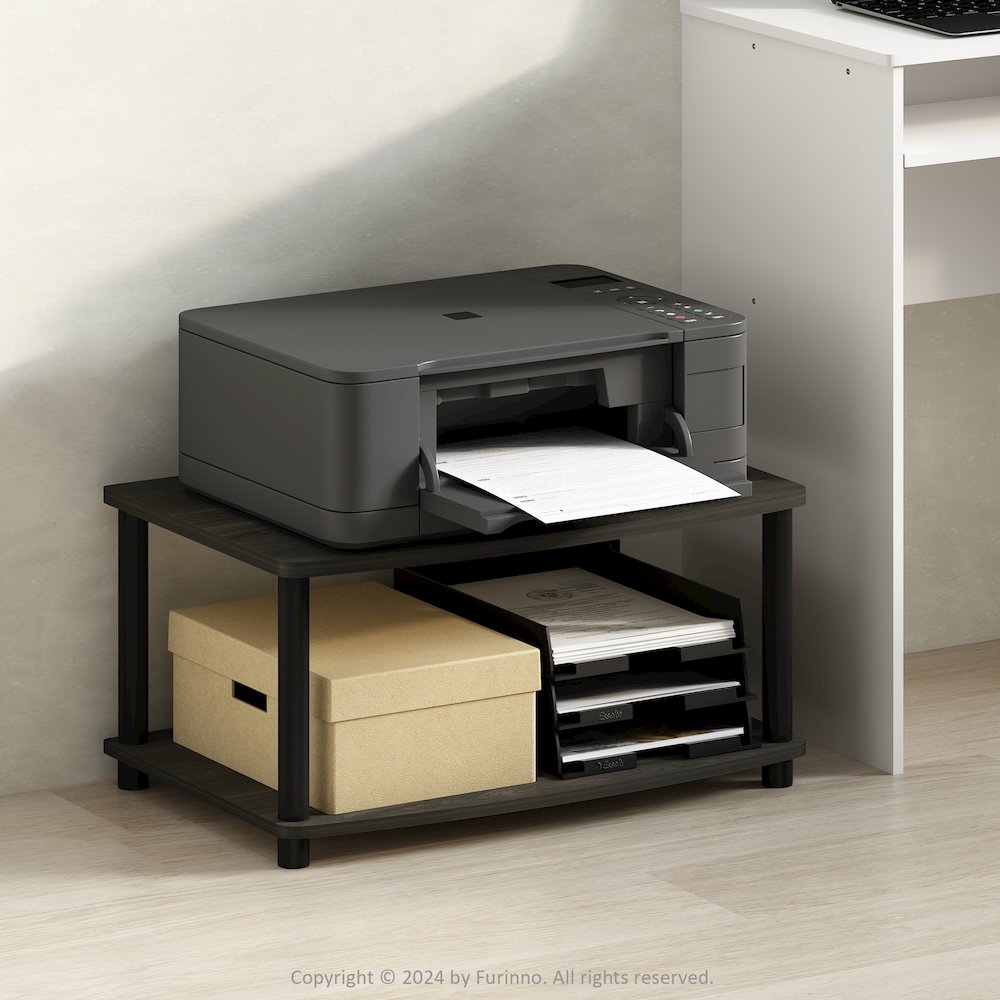 Turn-N-Tube 2-Tier Multipurpose Printer Stand Display & Storage Shelf. Picture 6