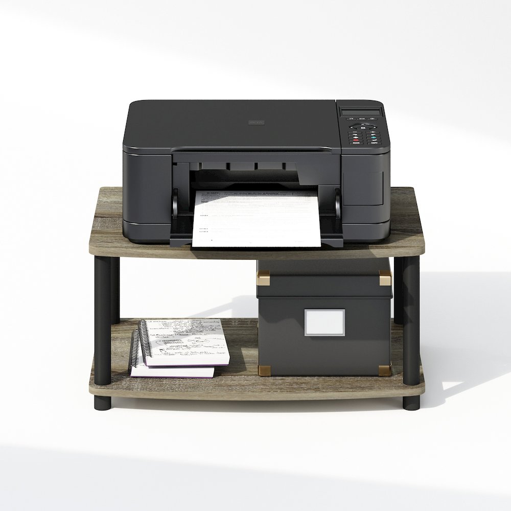 Turn-N-Tube 2-Tier Multipurpose Printer Stand Display & Storage Shelf. Picture 5