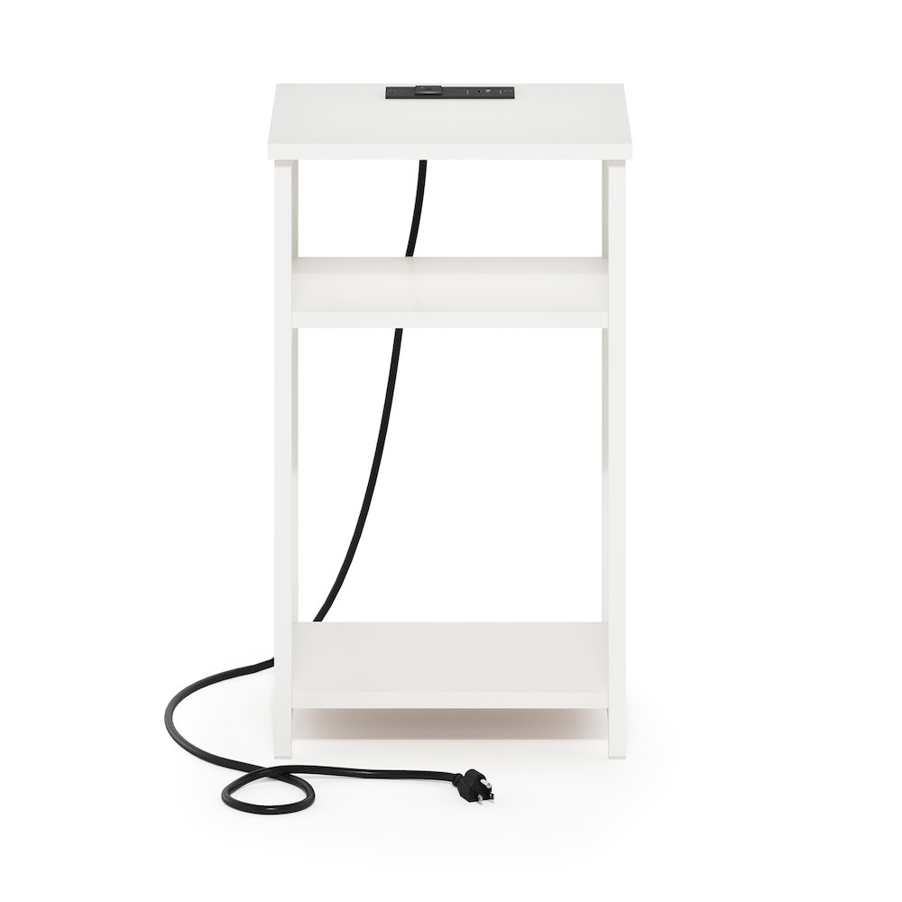 3-Tier Metal Frame Open Storage Side Table, End Table. Picture 3