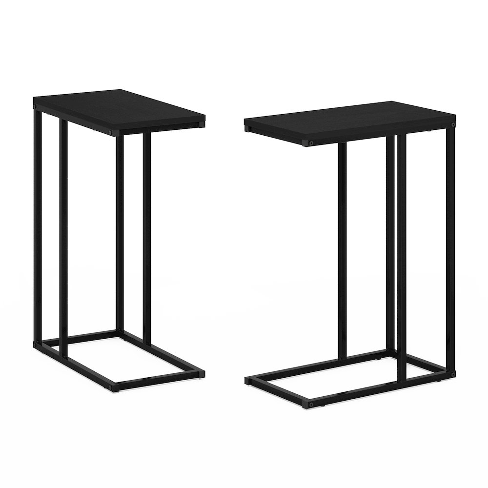 Camnus Modern Living Sofa Side Table, Americano, Set of 2. Picture 1