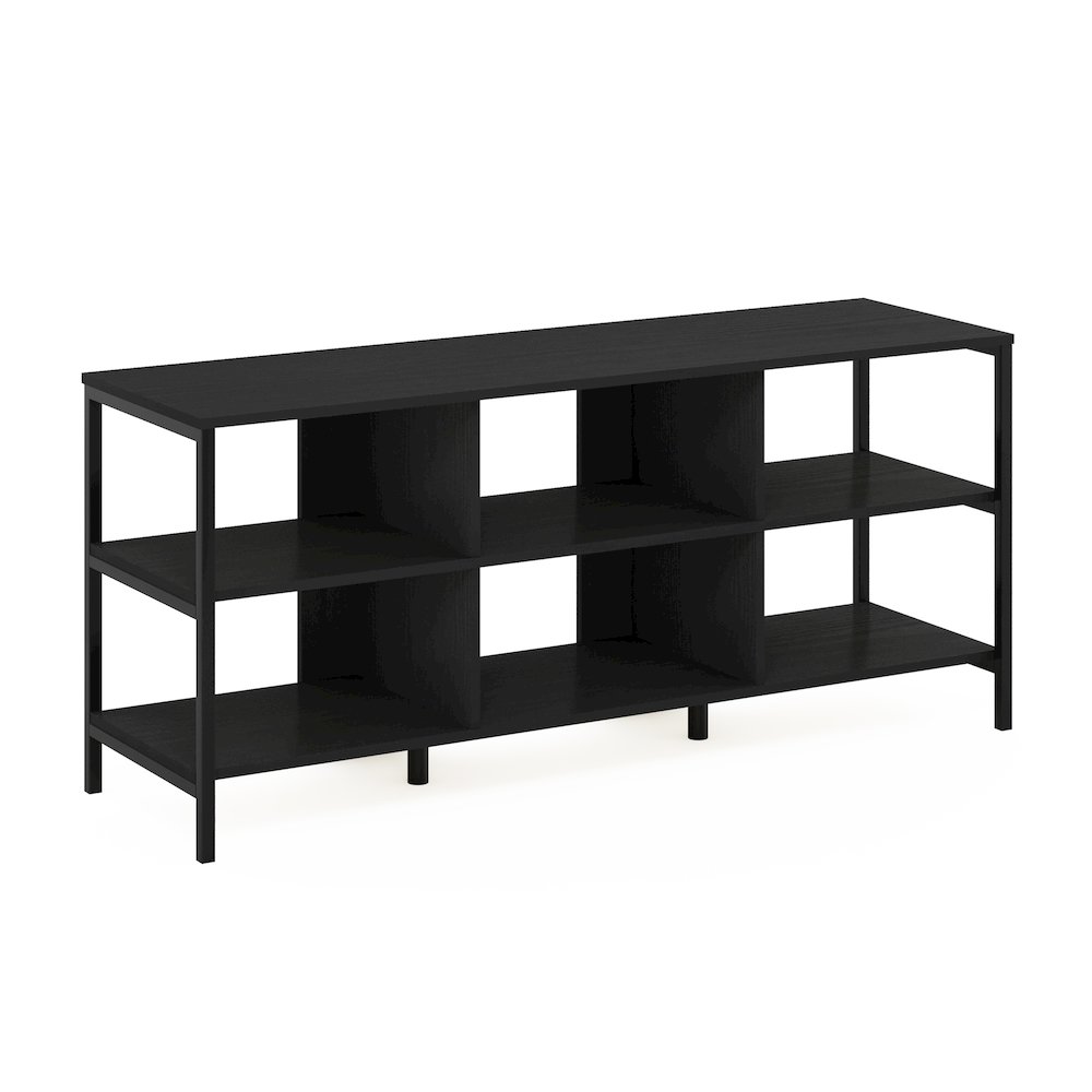 Classic Modern Living TV Stand, TV Entertainment Center with Open Shelves. Picture 1