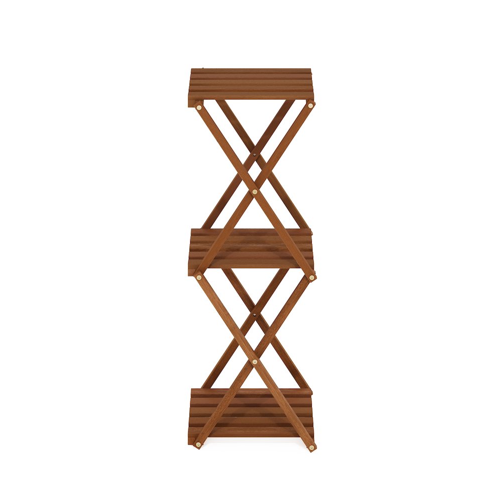 Outdoor Toolless Multipurpose Folding Display Shelf, Plant Stand, Side Table. Picture 3