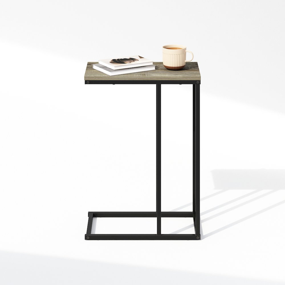 C-Shaped Side Table, End Table for Couch, Sofa & Bed. Picture 5