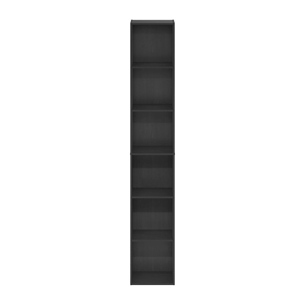 Luder 6-Tier Open Shelf Bookcase, Blackwood. Picture 3