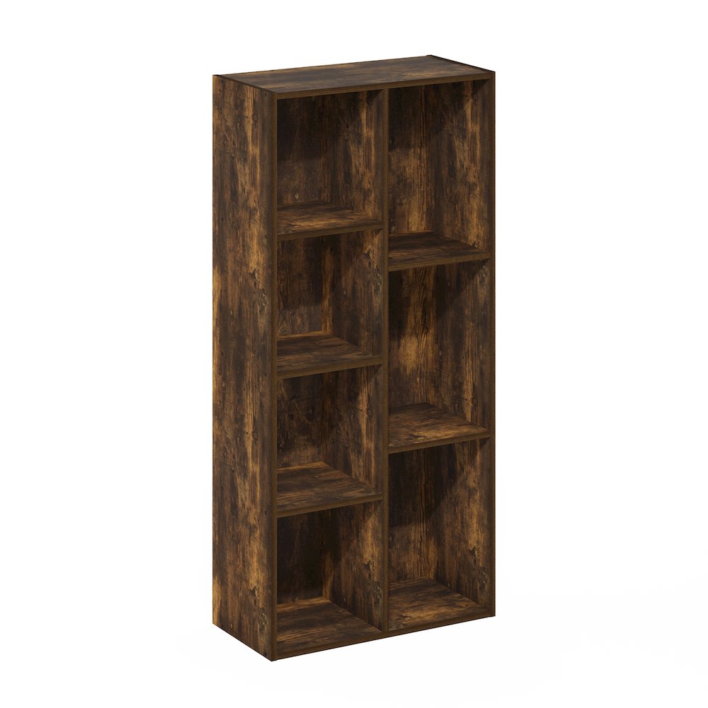 Luder 7-Cube Reversible Open Shelf, Amber Pine. Picture 1