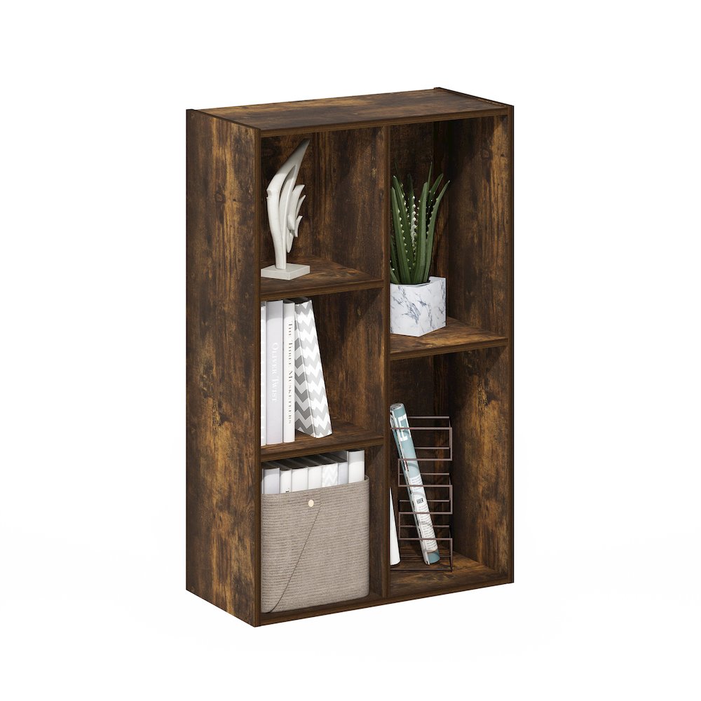Luder 5-Cube Reversible Open Shelf, Amber Pine. Picture 4
